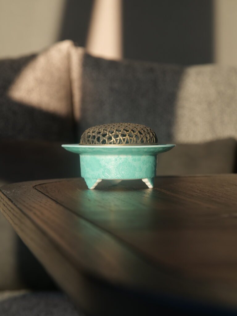Turquoise Incense Burner
