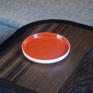 Palace Red Porcelain Plate