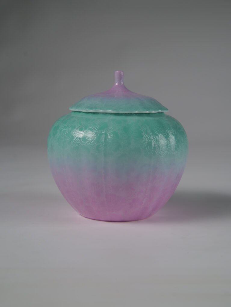 Spring Glow Gradient Melon-shaped Jar