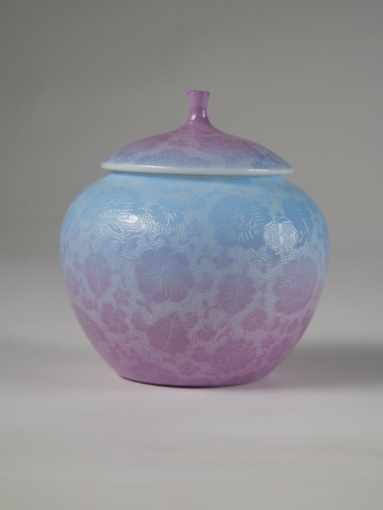 Misty Lavender HazeMelon-shaped Jar